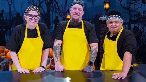 Rossi Morreale hosts as five teams of decorators, carvers, and candy makers compete on Halloween Wars. . Why did snax sabbath leave halloween wars